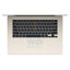 Apple MacBook Air - 15.3’’ / M4 / 10-Core CPU / 10-Core GPU / 16-Core Neural Engine / 16GB RAM / 512GB SSD / Starlight