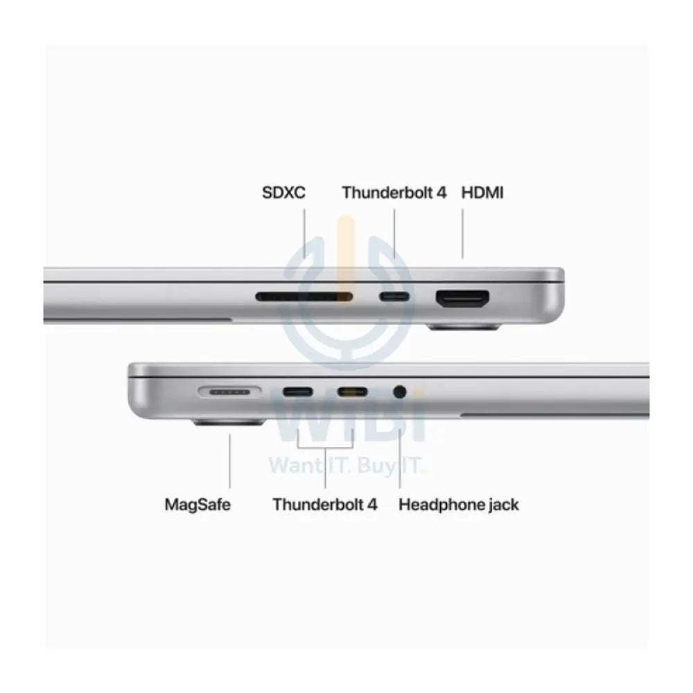 Apple MacBook Pro - 14.2’’ / M3 Pro / 11-Core CPU / 14-Core GPU / 18GB RAM / 512GB SSD / Arb/Eng / Silver / 1YW Laptops