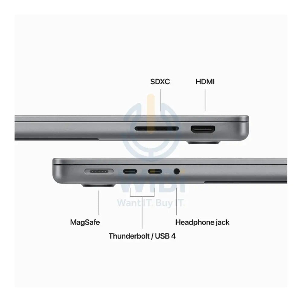 Apple MacBook Pro - 14.2’’ / M3 / 8-Core CPU / 10-Core GPU / 8GB RAM / 512GB SSD / Arb/Eng / Space Grey / 1YW