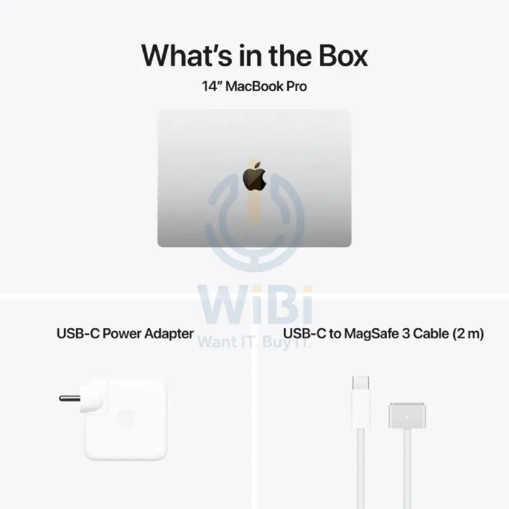 Apple MacBook Pro - 14.2’’ / M4 Max / 14-Core CPU / 32-Core GPU / 36GB RAM / 1TB SSD / Silver / 1YW Laptops