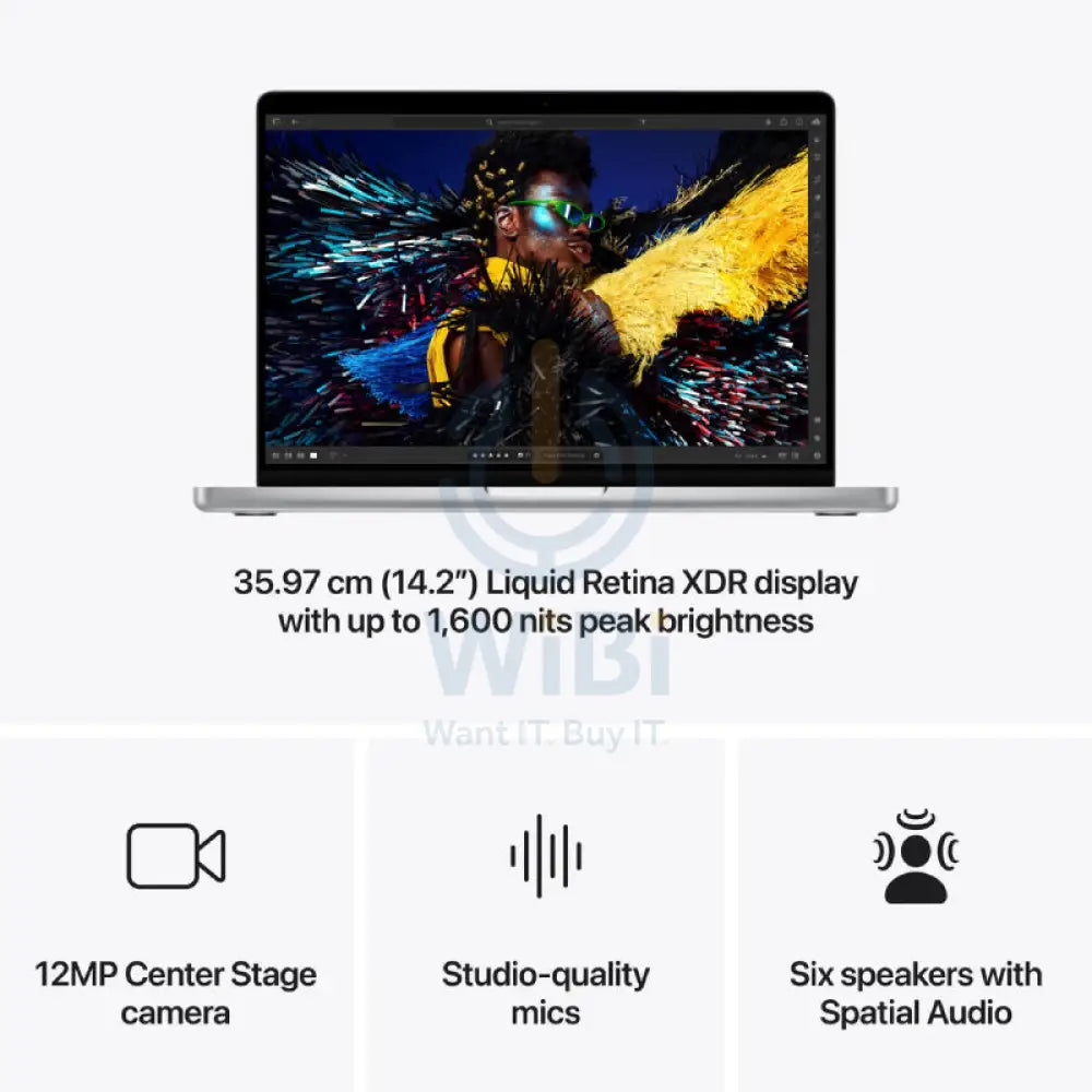 Apple MacBook Pro - 14.2’’ / M4 Max / 14-Core CPU / 32-Core GPU / 36GB RAM / 1TB SSD / Silver / 1YW Laptops