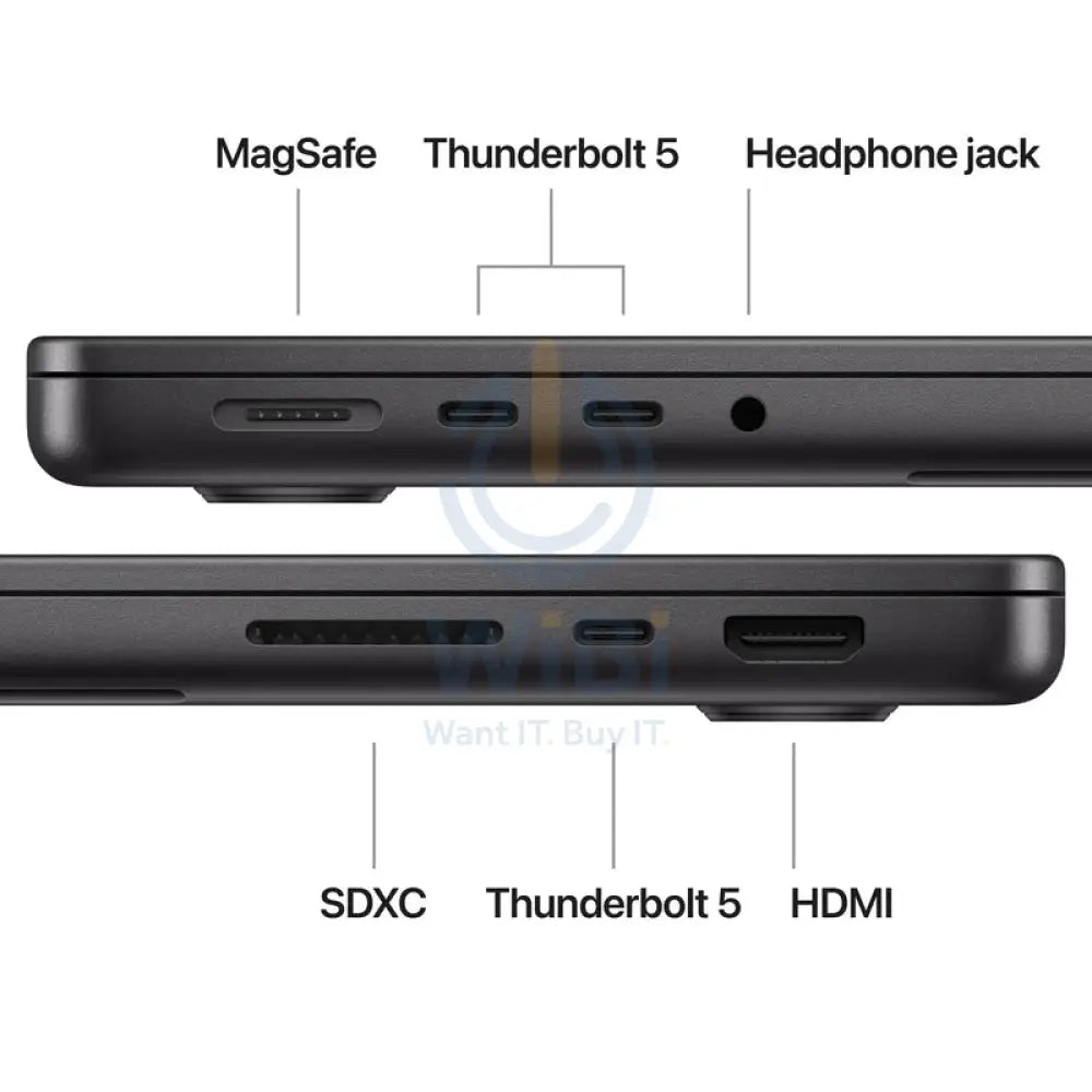 Apple MacBook Pro - 14.2’’ / M4 Max / 14-Core CPU / 32-Core GPU / 36GB RAM / 1TB SSD / Space Black / 1YW Laptops