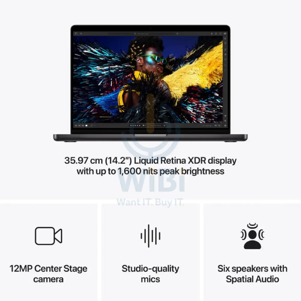 Apple MacBook Pro - 14.2’’ / M4 Max / 14-Core CPU / 32-Core GPU / 36GB RAM / 1TB SSD / Space Black / 1YW Laptops