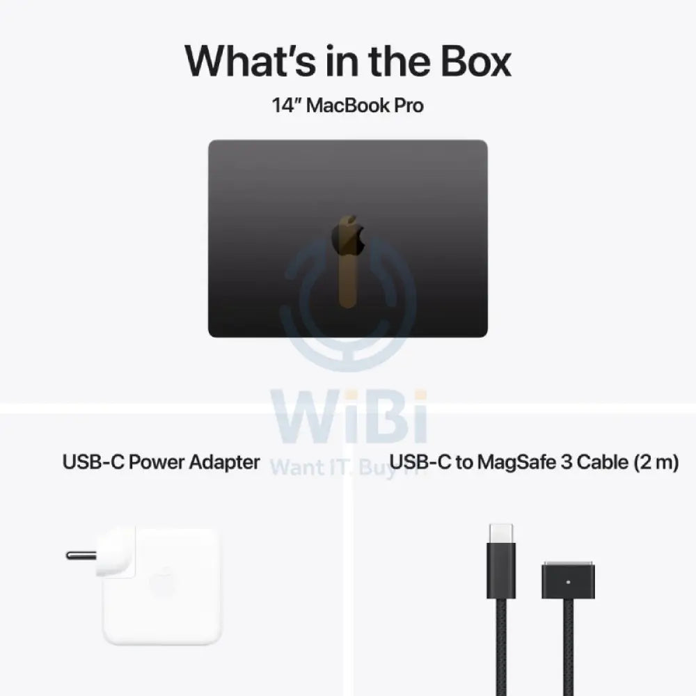 Apple MacBook Pro - 14.2’’ / M4 Max / 14-Core CPU / 32-Core GPU / 36GB RAM / 1TB SSD / Space Black / 1YW Laptops