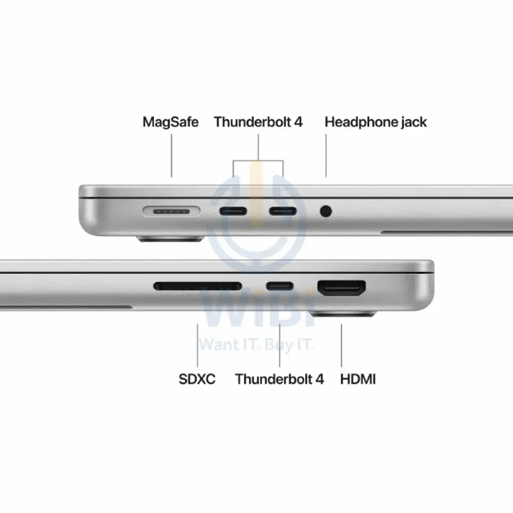 Apple MacBook Pro - 14.2’’ Standard Glass / M5 / 10-Core CPU / 10-Core GPU / 16GB RAM / 512GB SSD / Silver / 1YW Laptops