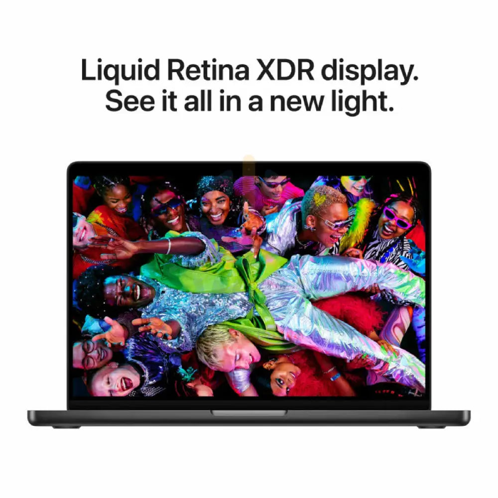 Apple MacBook Pro - 14.2’’ Standard Glass / M5 / 10-Core CPU / 10-Core GPU / 16GB RAM / 512GB SSD / Space Black / 1YW