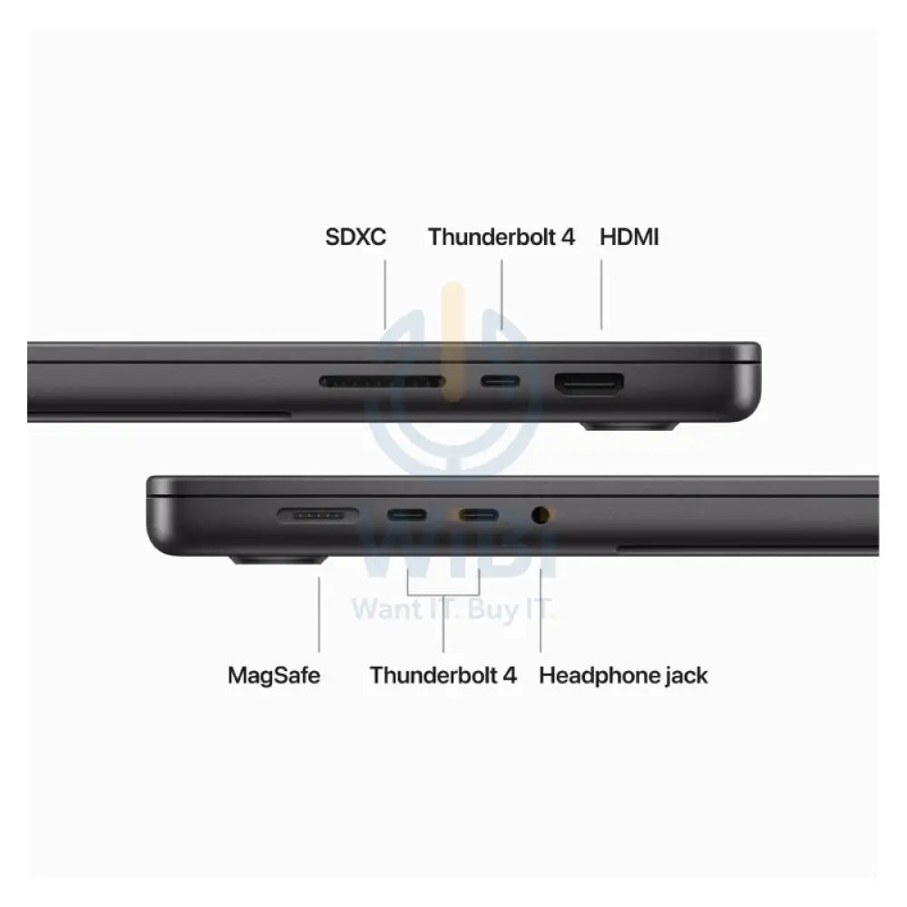 Apple MacBook Pro - 16.2’’ / M3 Pro / 12-Core CPU / 18-Core GPU / 36GB RAM / 512GB SSD / Arb/Eng / Space Black / 1YW