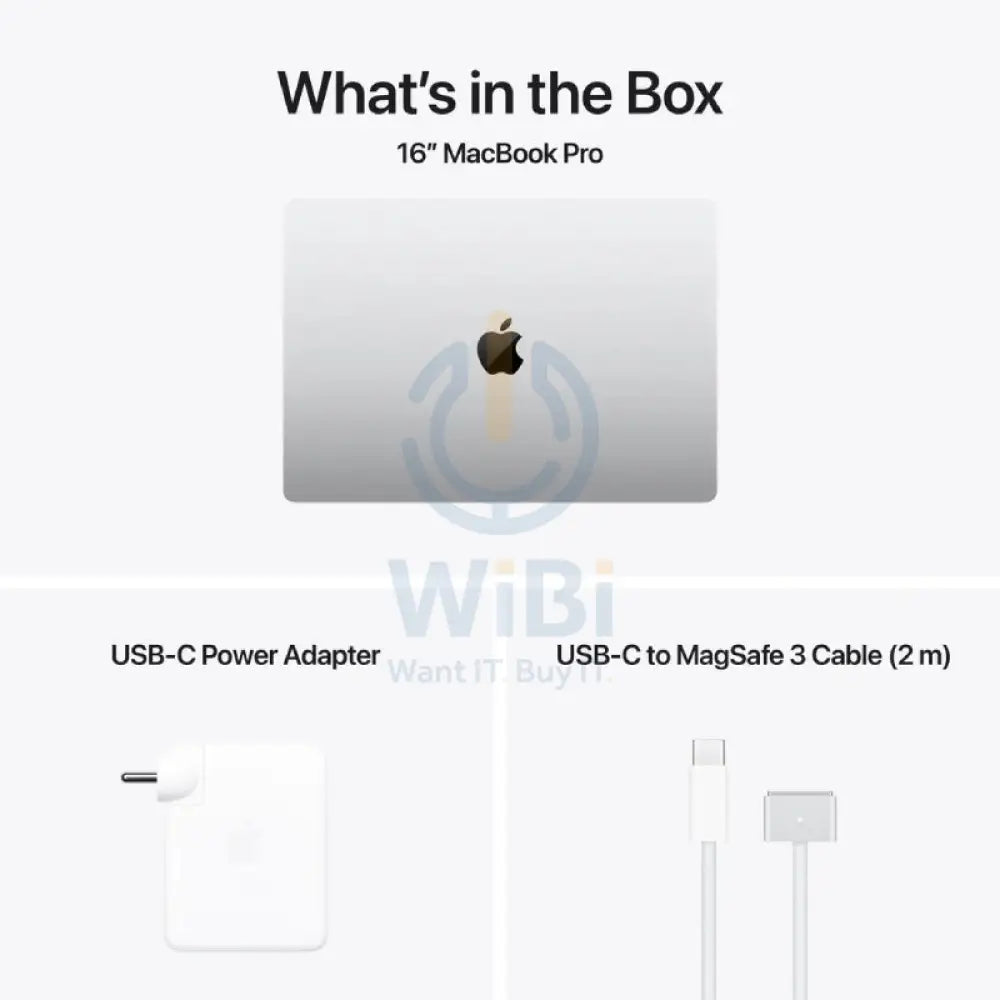 Apple MacBook Pro - 16.2’’ / M4 Max / 14-Core CPU / 32-Core GPU / 36GB RAM / 1TB SSD / Silver / Arabic/English / 1YW