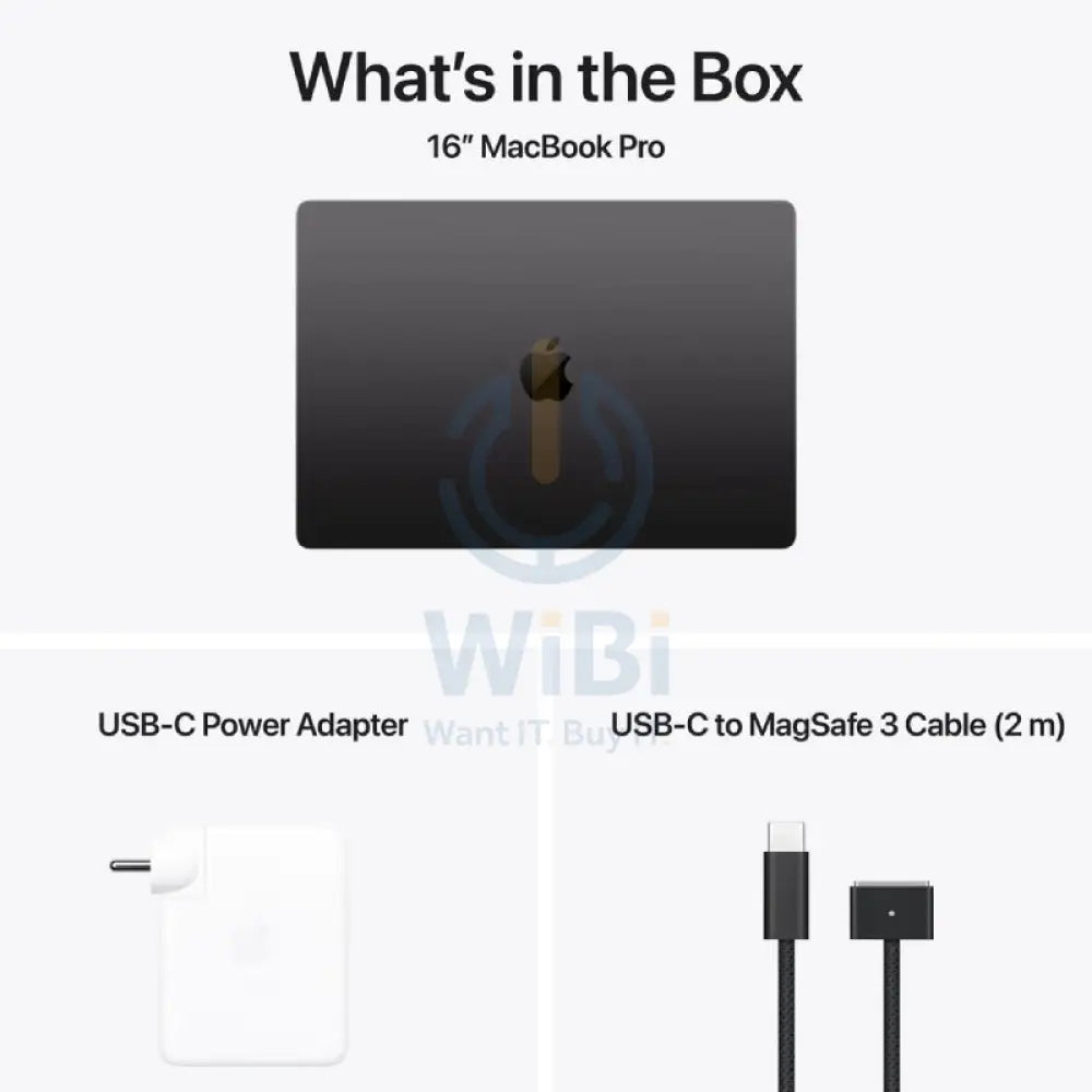 Apple MacBook Pro - 16.2’’ Nano-Texture / M4 Pro / 14-Core CPU / 20-Core GPU / 48GB RAM / 1TB SSD / Space Black / 1YW
