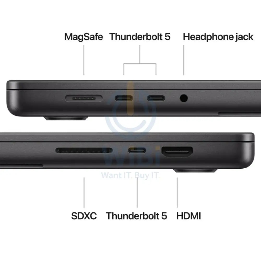 Apple MacBook Pro - 16.2’’ Nano-Texture / M4 Pro / 14-Core CPU / 20-Core GPU / 48GB RAM / 1TB SSD / Space Black / 1YW