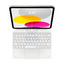 Apple Magic Keyboard Folio iPad 10th generation - White / English Accessories > Mobiles & Tablets > Tablets > Keyboard