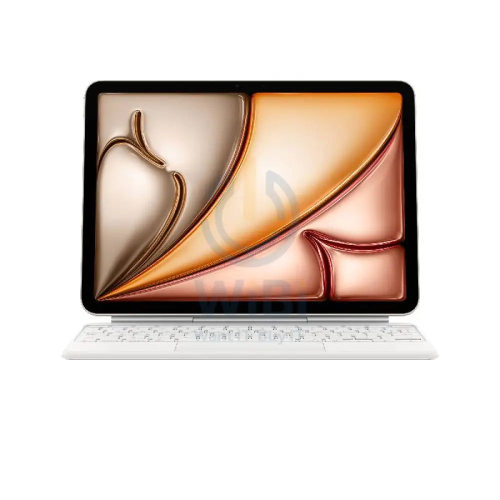 Apple Magic Keyboard for iPad Air 11-inch (M3) - Arabic / USB-C / White Accessories > Mobiles & Tablets > Tablets >