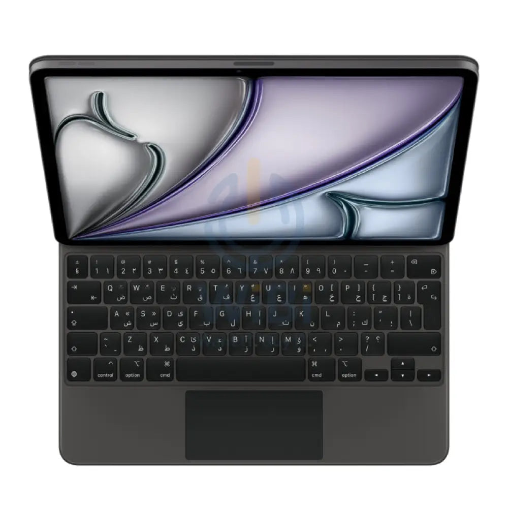 Apple Magic Keyboard For iPad Air 13-inch 2024 / Apple iPad Pro 12.9-inch (2021) / USB-C / English / Arabic - Black