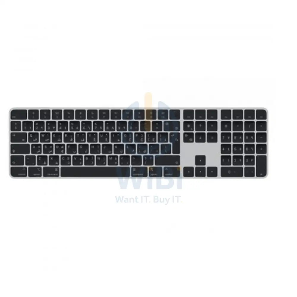 Apple Magic Keyboard with Touch ID Numeric Mac - Bluetooth / Arb/Eng / Black Accessories > Mobiles & Tablets > Tablets