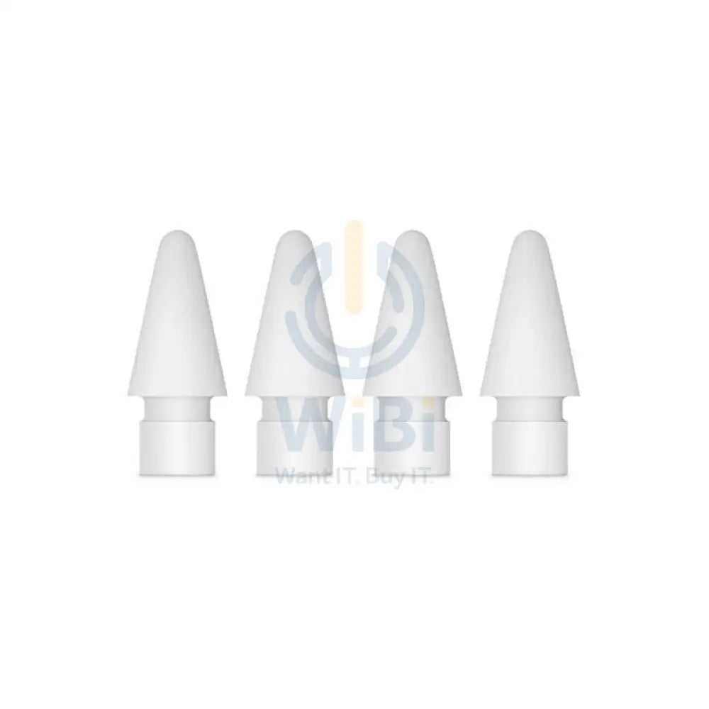 Apple Pencil Tips 4 Pcs - White Accessories > Mobiles & Tablets > Tablets > Stylus & Pencil
