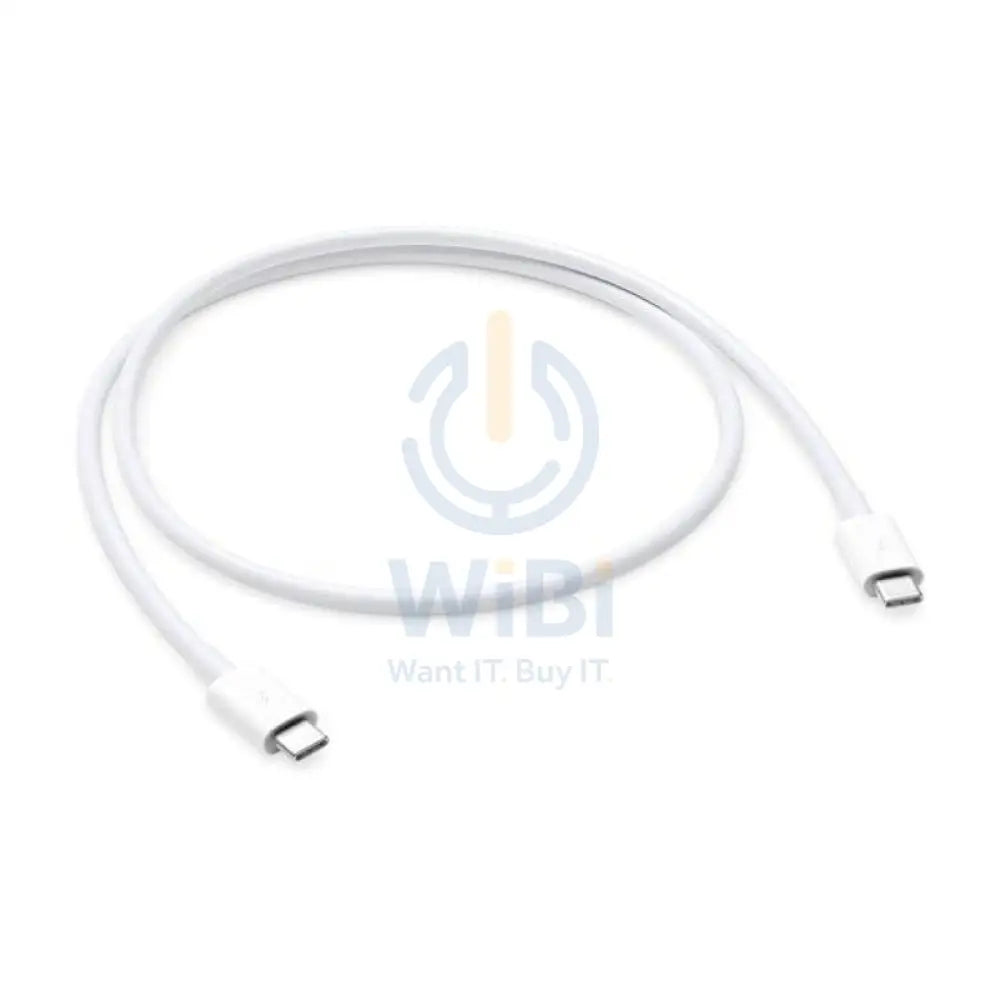 Apple Thunderbolt 3 USB‑C Cable USB C / 0.8 Meter / White Accessories > Cables & Converters > Cables