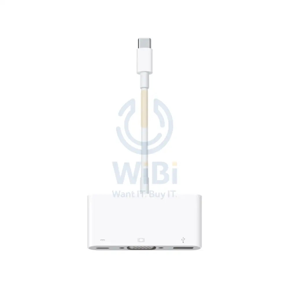 Apple USB Type-C to VGA Multiple Adapter - USB-A / VGA / USB Type-C / White Accessories > Cables & Converters > Cables