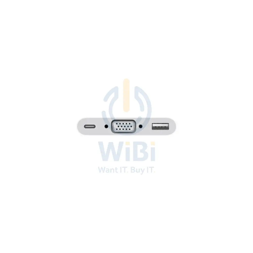 Apple USB Type-C to VGA Multiple Adapter - USB-A / VGA / USB Type-C / White Accessories > Cables & Converters > Cables