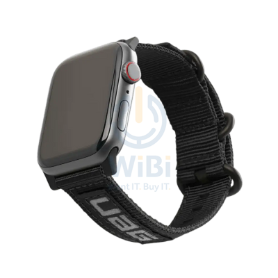 Apple Watch 41/40/38mm Nato Eco Strap- Black - Black Accessories > Smart Watches > Offer Zone