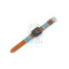 Apple Watch Bands 38/40/41mm - Light Blue Jean With Black Leather Accessories > Smart Watches > Straps