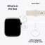 Apple Watch Series 10 with Sport Band LTPO OLED / 64GB / 46mm / Medium/Large / Bluetooth / Wi Fi / Cellular / Starlight