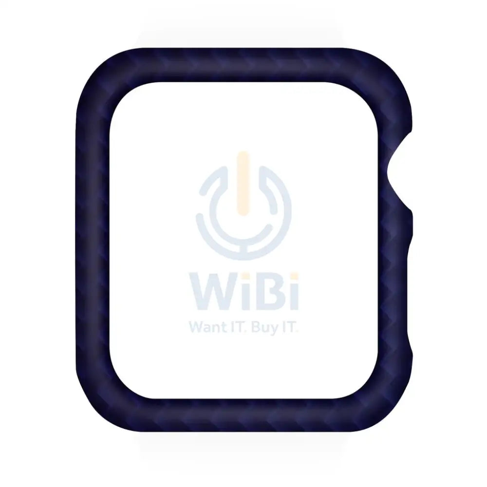 Apple Watch Series 7 Prismart Case - Carbon Fiber Navy Accessories > Mobiles & Tablets > Offer Zone