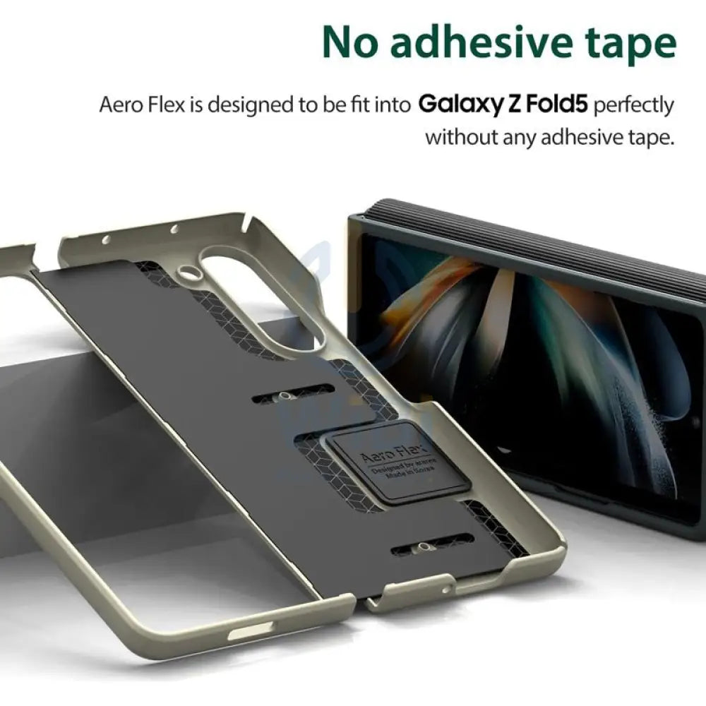 Araree Aero Flex Case - Samsung Galaxy Z Fold 5 / Cream Accessories > Mobiles & Tablets > Mobiles > Covers & Cases