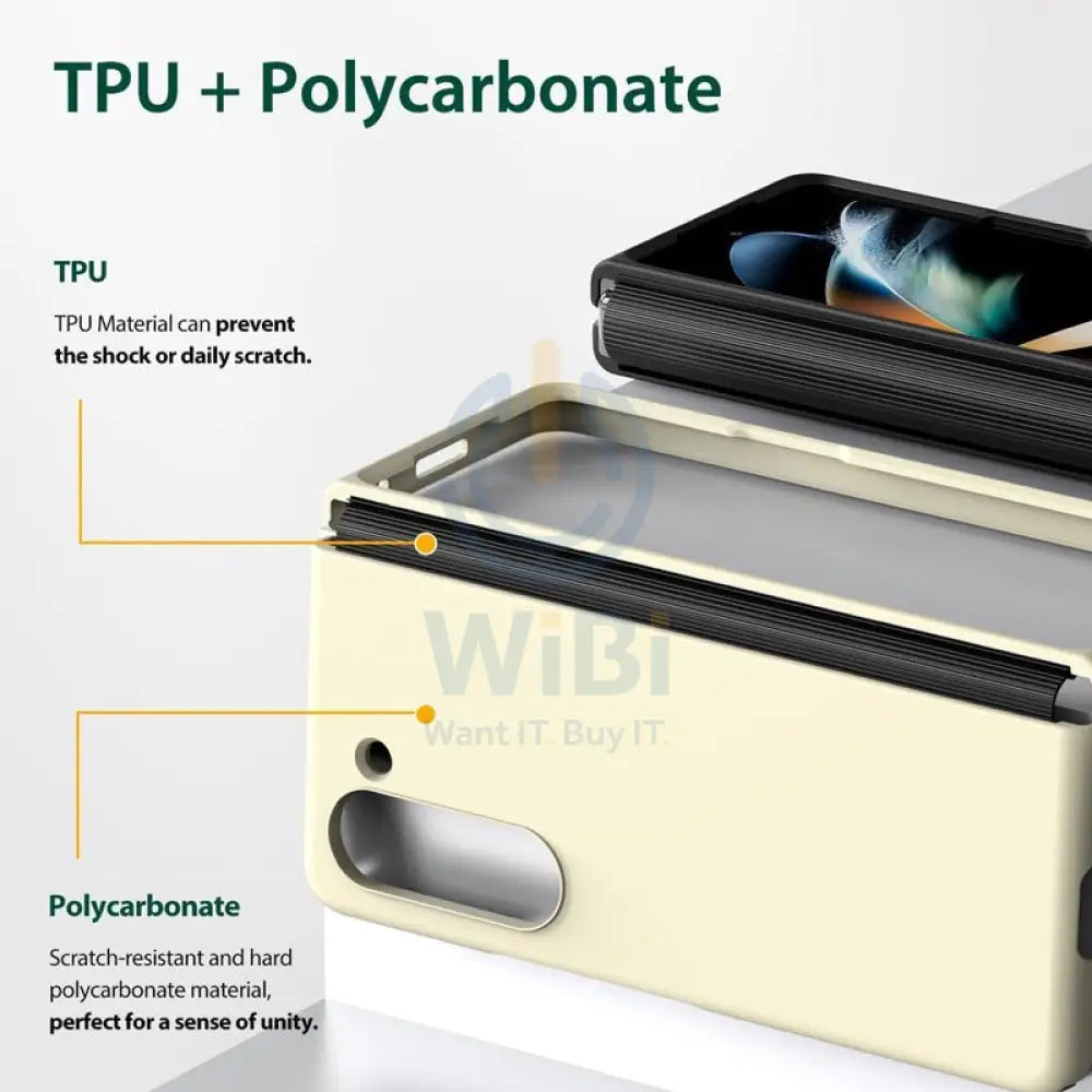 Araree Aero Flex Case - Samsung Galaxy Z Fold 5 / Cream Accessories > Mobiles & Tablets > Mobiles > Covers & Cases