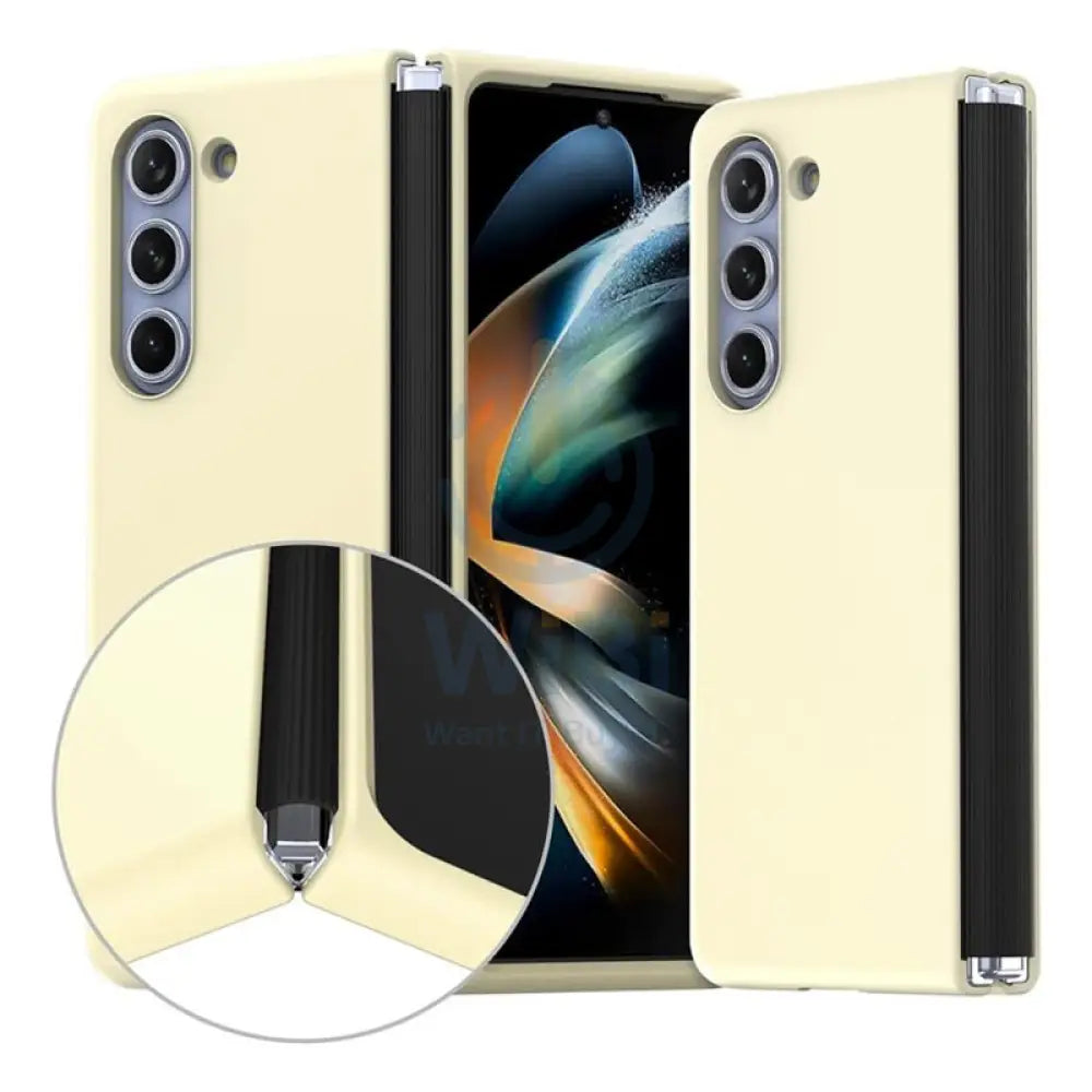 Araree Aero Flex Case - Samsung Galaxy Z Fold 5 / Cream Accessories > Mobiles & Tablets > Mobiles > Covers & Cases