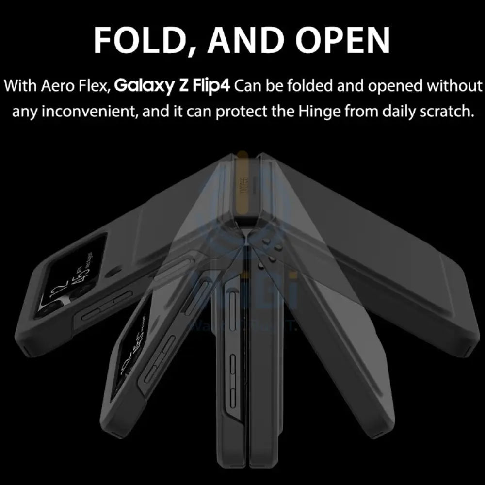 Araree Aeroflex Case For Z Flip 4 - Black Accessories > Mobiles & Tablets