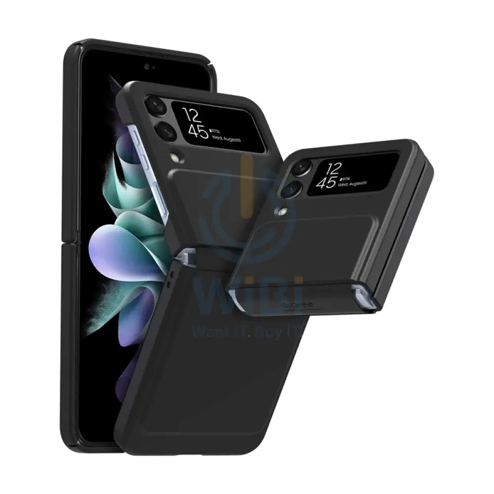 Araree Aeroflex Case For Z Flip 4 - Black Accessories > Mobiles & Tablets