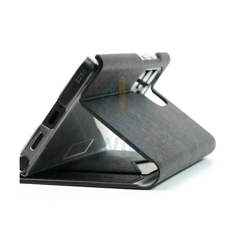 Araree Bonnet Diary Case - Samsung Galaxy S25 Ultra / Black Accessories > Mobiles & Tablets > Mobiles > Covers & Cases