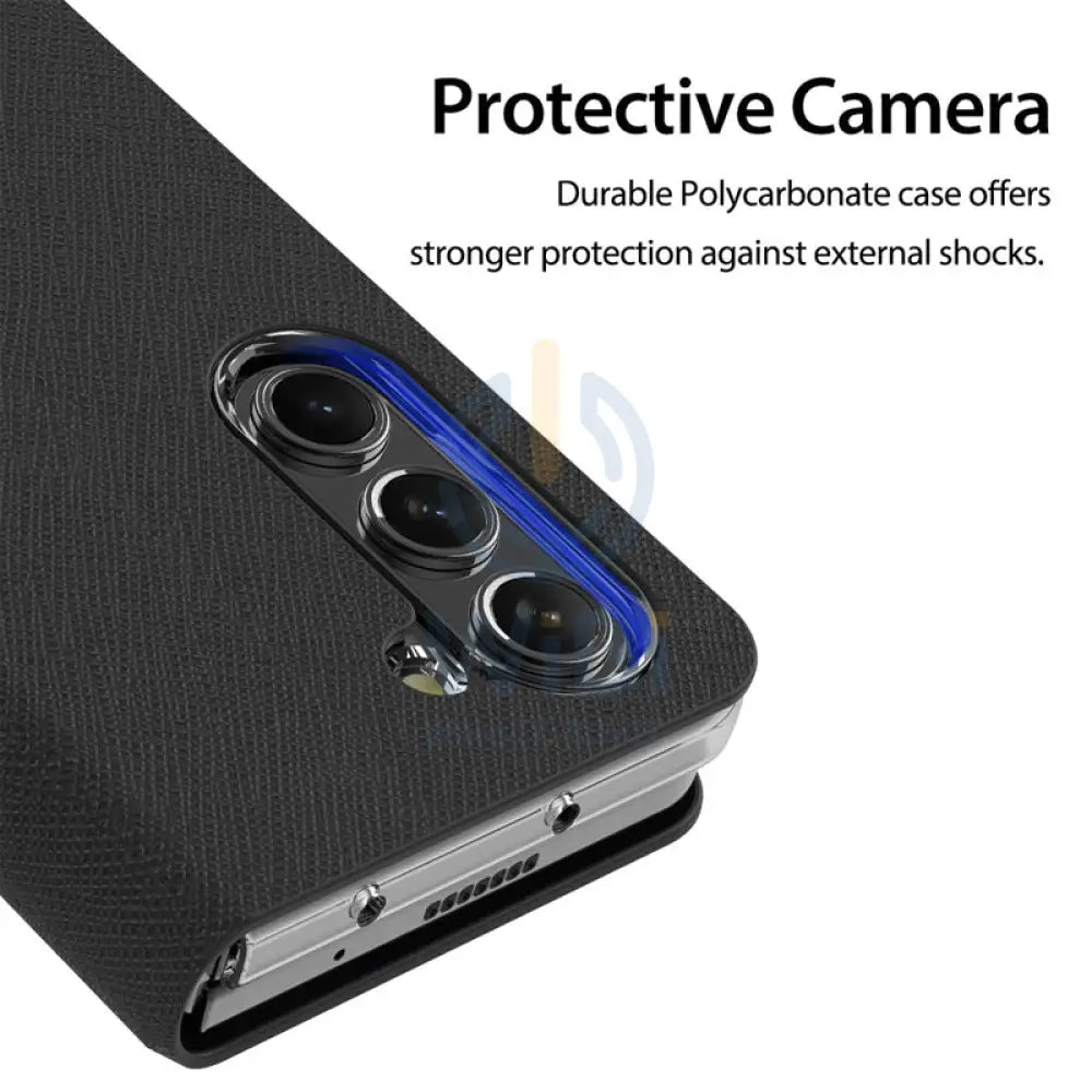 Araree Bonnet Diary Flip Case - Samsung Galaxy Z Fold 5 / Black Accessories > Mobiles & Tablets > Mobiles > Covers &