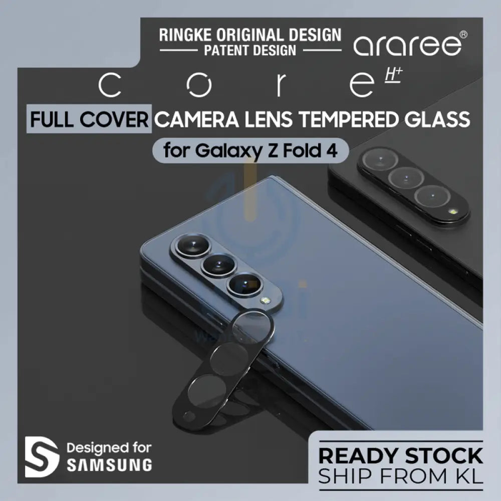 Araree C-Sub Core Camera Lens Tempered Glass For Z Fold 4 - Clear Accessories > Mobiles & Tablets > Mobiles > Camera