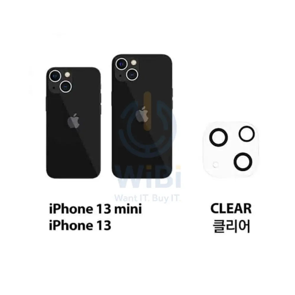 Araree C-Sub Core Full Cover Camera Lens Tempered Glass - iPhone 13/ 13 Mini / Clear
