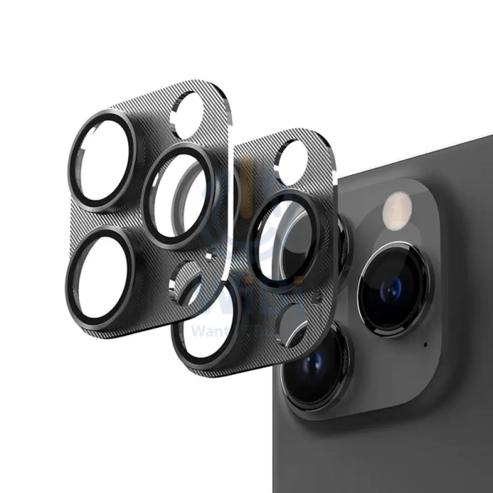 Araree C-Sub Core MB Tempered Glass Camera Lens Protector - Apple iPhone 15 Pro / 15 Pro Max - Black Accessories >
