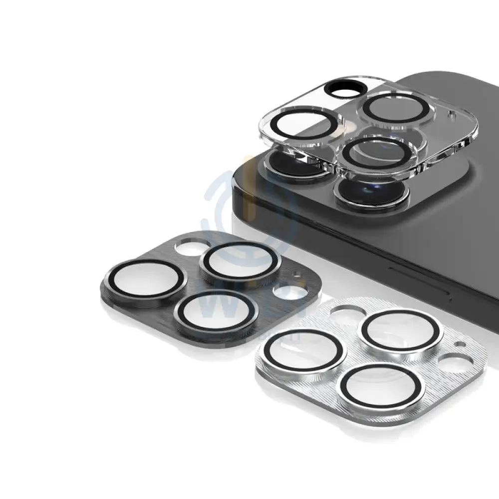 Araree C-Sub Core MB Tempered Glass Camera Lens Protector - Apple iPhone 15 Pro / 15 Pro Max - Black Accessories >