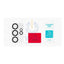 Araree C-Subcore Full Camera Lens Protector - Samsung Galaxy S25 Ultra / Clear Accessories > Mobiles & Tablets >