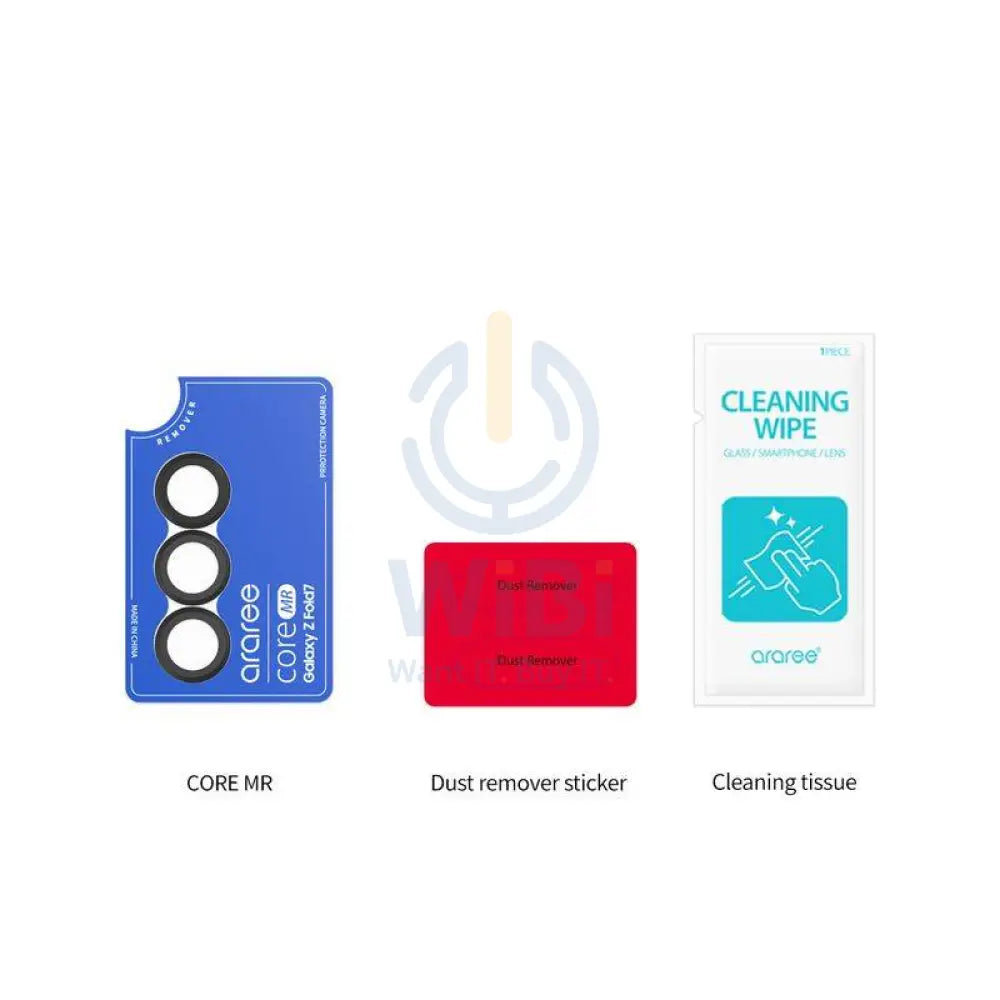 Araree Camera Lens Ring Protection - Samsung Galaxy Z Fold 7 / Clear Accessories > Mobiles & Tablets > Mobiles > Camera