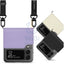 Araree Canvas Diary Case For Z Flip 4 - Black Accessories > Mobiles & Tablets