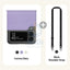 Araree Canvas Diary Case - Samsung Galaxy Z Flip 4 / Purple Accessories > Mobiles & Tablets > Mobiles > Covers & Cases