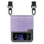 Araree Canvas Diary Case - Samsung Galaxy Z Flip 4 / Purple Accessories > Mobiles & Tablets > Mobiles > Covers & Cases