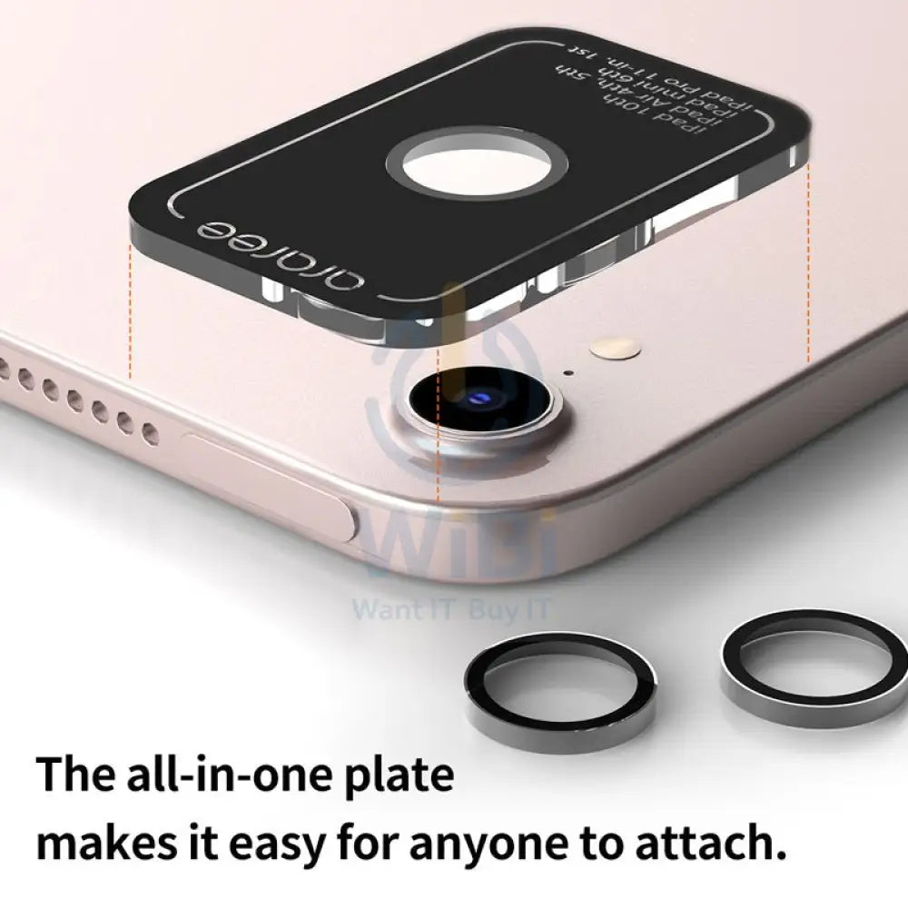 Araree Core Camera Metal Ring - Clear Accessories > Mobiles & Tablets > Tablets > Camera Lens Protectors