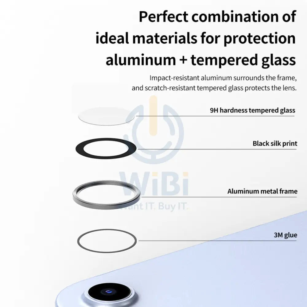 Araree Core Camera Metal Ring - Clear Accessories > Mobiles & Tablets > Tablets > Camera Lens Protectors