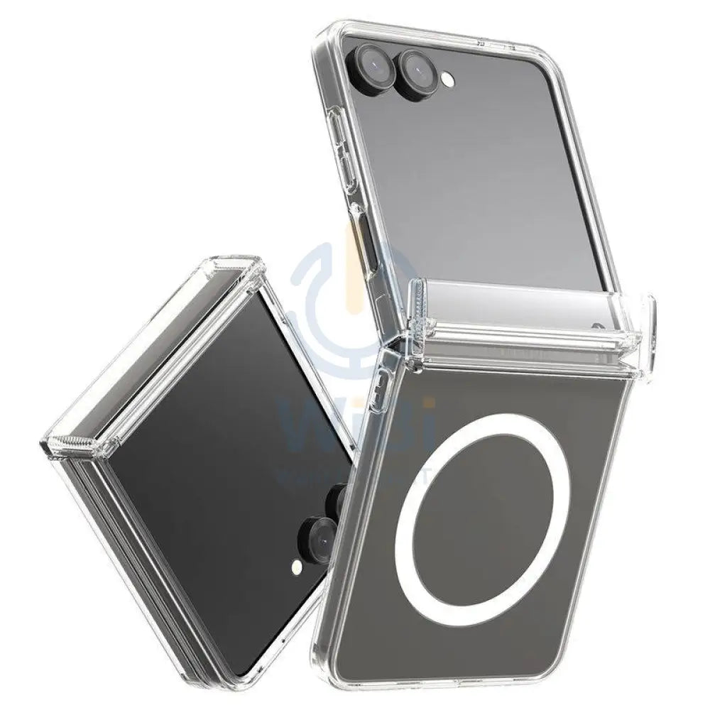 Araree Duple 360 Magsafe With Hinge Protection Case - Samsung Galaxy Z Flip 7 / Clear Accessories > Mobiles & Tablets >