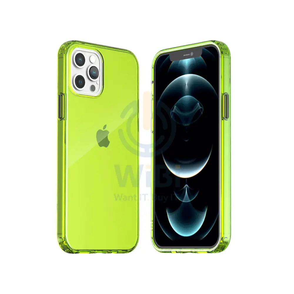 Araree Duple Case For iPhone 12 & 12 Pro - Neon Yellow Accessories > Mobiles & Tablets