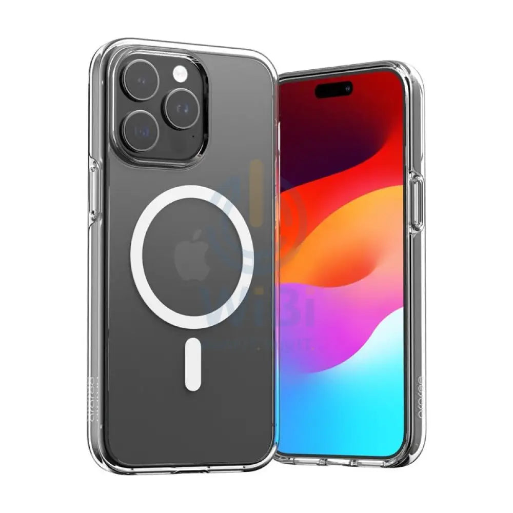 Araree Duple Magsafe TPU Case For iPhone 16 Pro Max- Clear Accessories > Mobiles & Tablets