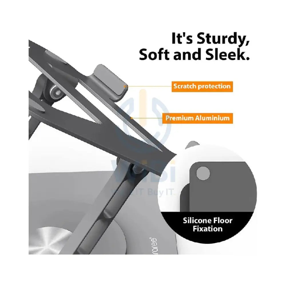 Araree Ergo Stand 2 - Silver Accessories > Mobiles & Tablets > Mobiles > Mobile Holder / Stands