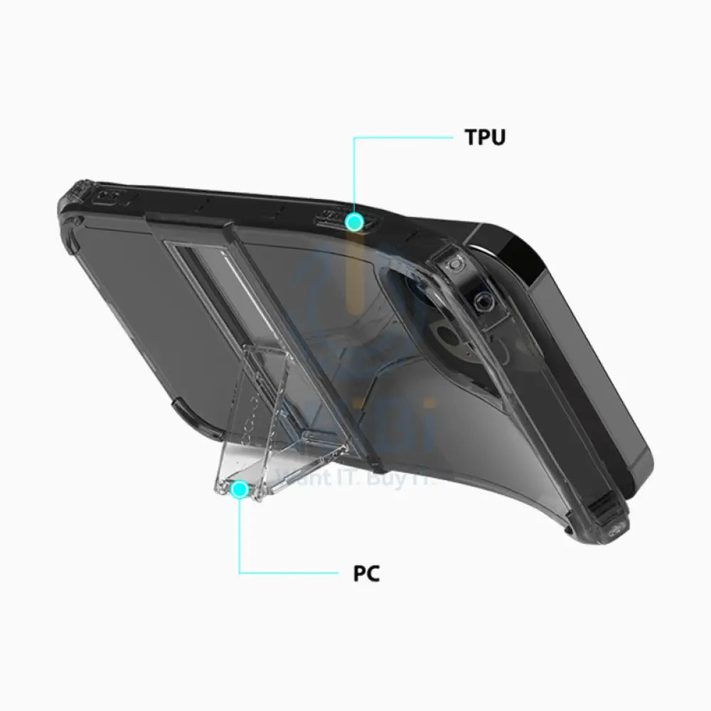 Araree Mach Stand Case For iPhone 12 Pro Max - Black Accessories > Mobiles & Tablets
