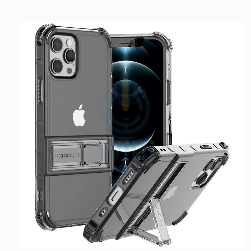 Araree Mach Stand Case For iPhone 12 Pro Max - Black Accessories > Mobiles & Tablets